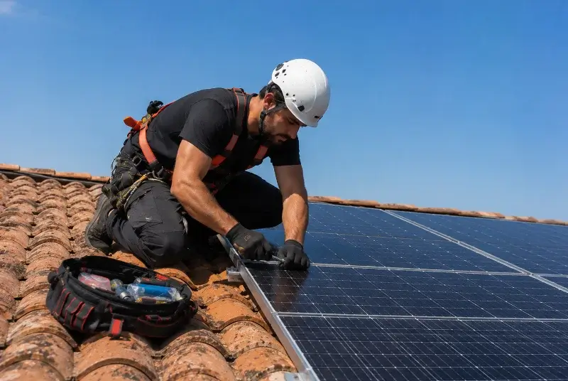 Maintenance et monitoring de panneaux solaires à Onnion