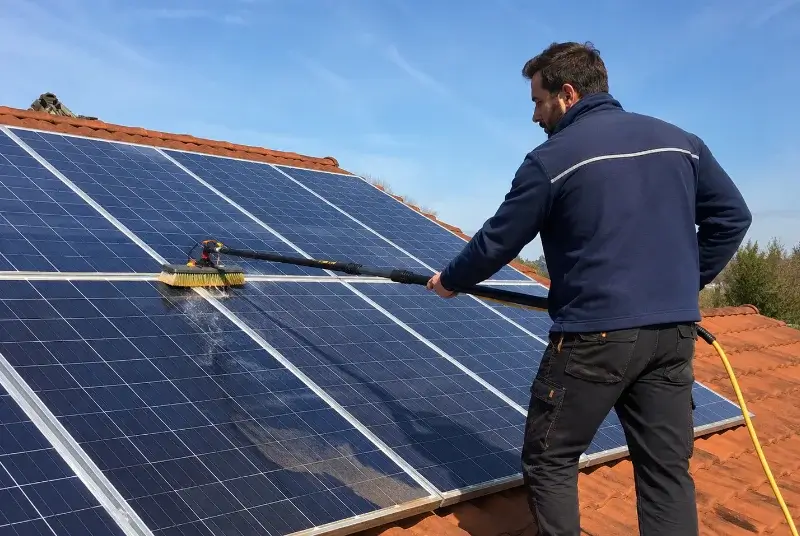 Nettoyage et entretien de panneaux solaires à Onnion
